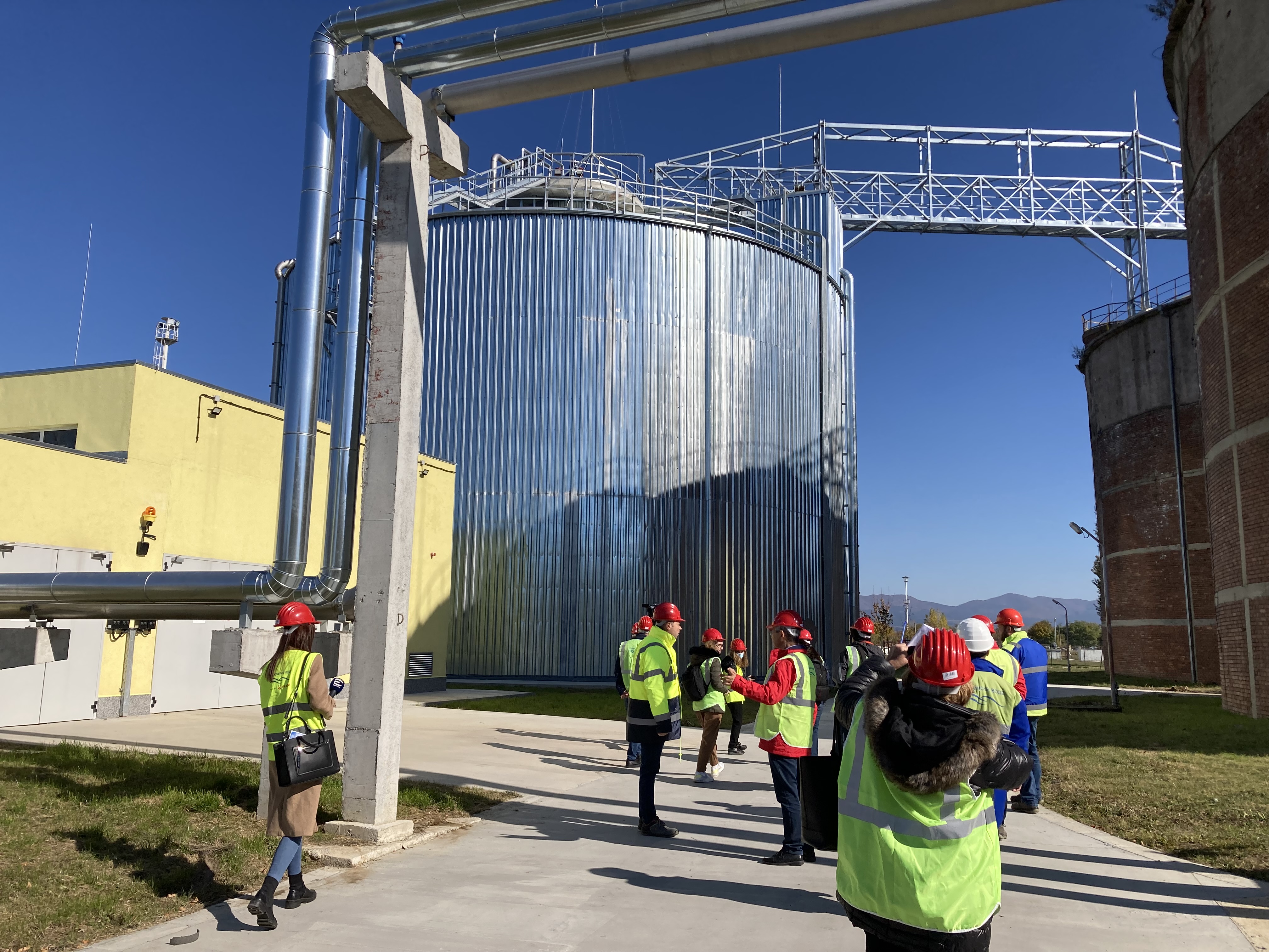 Sofiyska Voda commissioned a new digester at the wastewater treatment plant
